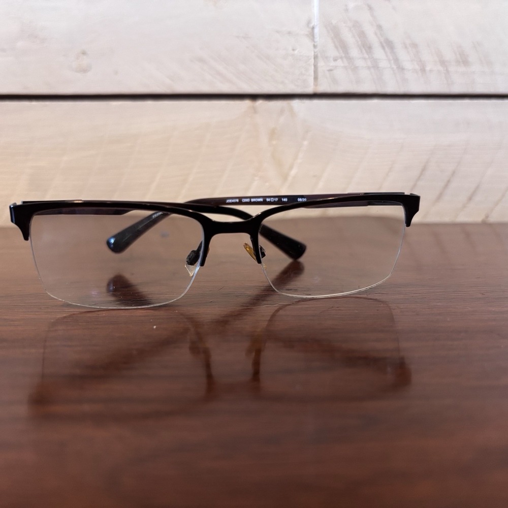 JOE‎ by Joseph Abboud Frames JOE4076 Brown Metal 54-17-140